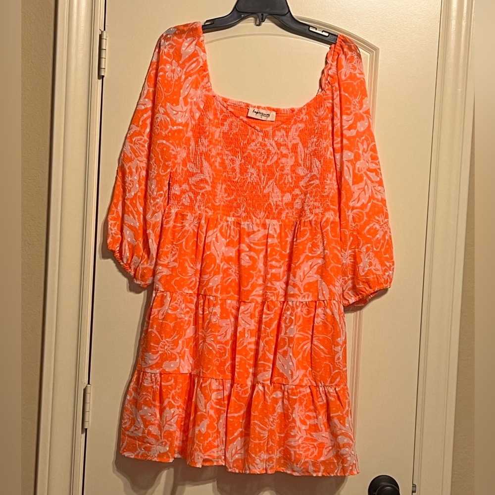 Bright Orange Dress by Impressions
Women’s Size L